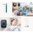 Campainha Inteligente Sem Fio Impermeável | Alcance 300m e 38 Toques