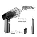 Aspirador Pó Portátil Sem Fio 6000Pa USB Limpeza Carro Sofá